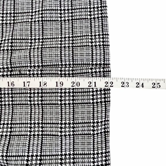 Michael Kors Womens Black Gray White Houndstooth Pencil Skirt XL Back Zip NWOT - Picture 13 of 13